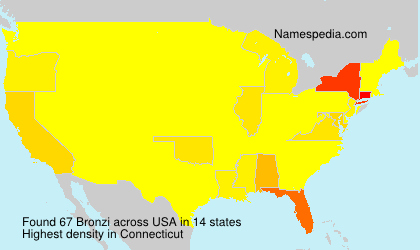 Surname Bronzi in USA Surname Bronzi in USA
