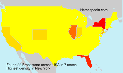 Surname Brookstone in USA Surname Brookstone in USA