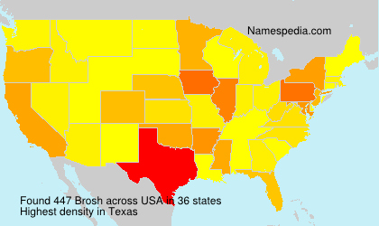Surname Brosh in USA Surname Brosh in USA