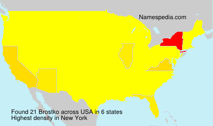 Surname Brostko in USA Surname Brostko in USA