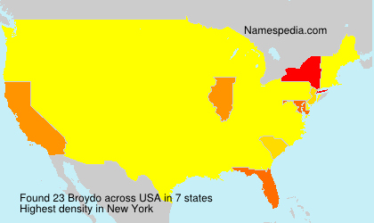 Surname Broydo in USA Surname Broydo in USA