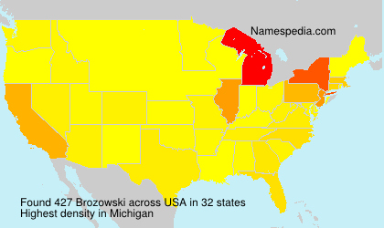 Surname Brozowski in USA Surname Brozowski in USA
