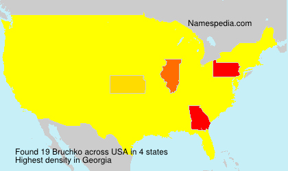 Surname Bruchko in USA Surname Bruchko in USA