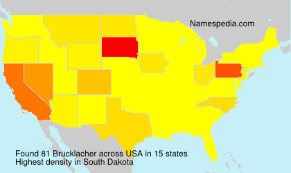 Surname Brucklacher in USA Surname Brucklacher in USA
