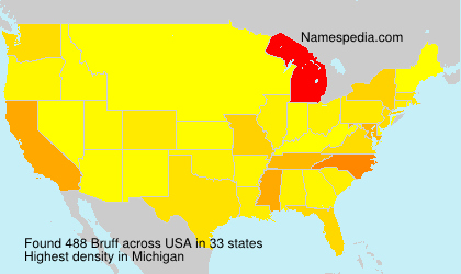 Surname Bruff in USA Surname Bruff in USA