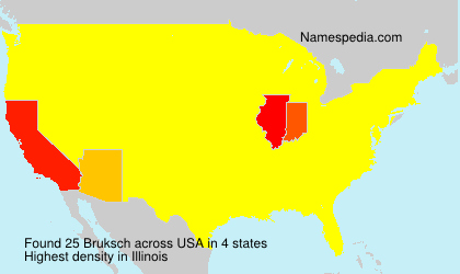 Surname Bruksch in USA Surname Bruksch in USA