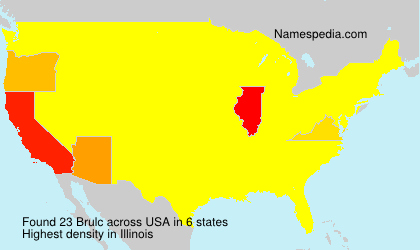 Surname Brulc in USA Surname Brulc in USA