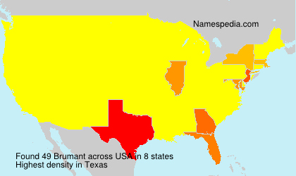 Surname Brumant in USA Surname Brumant in USA