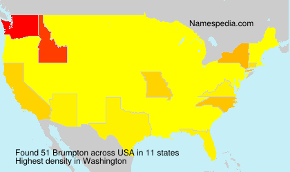 Surname Brumpton in USA Surname Brumpton in USA