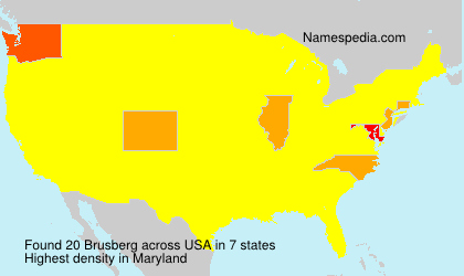 Surname Brusberg in USA Surname Brusberg in USA