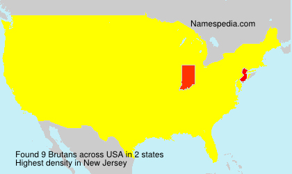 Surname Brutans in USA Surname Brutans in USA