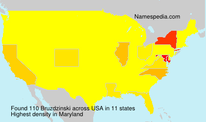 Surname Bruzdzinski in USA Surname Bruzdzinski in USA