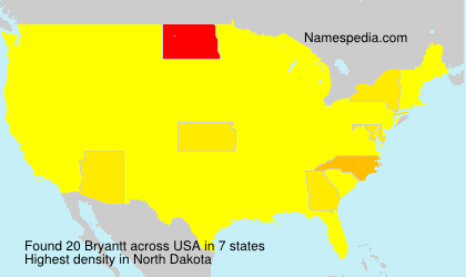 Surname Bryantt in USA Surname Bryantt in USA