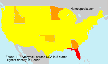 Surname Bryfczynski in USA Surname Bryfczynski in USA