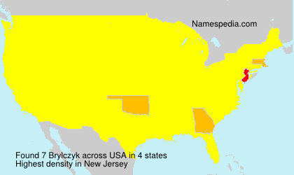 Surname Brylczyk in USA Surname Brylczyk in USA