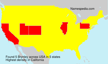 Surname Brynley in USA Surname Brynley in USA