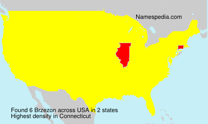Surname Brzezon in USA Surname Brzezon in USA