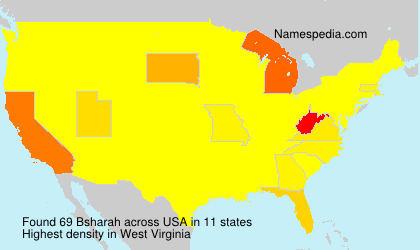 Surname Bsharah in USA Surname Bsharah in USA