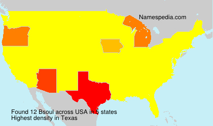 Surname Bsoul in USA Surname Bsoul in USA