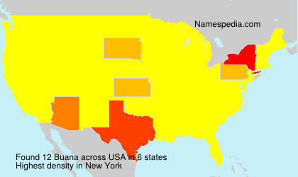 Surname Buana in USA Surname Buana in USA