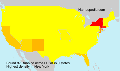 Surname Bubbico in USA Surname Bubbico in USA