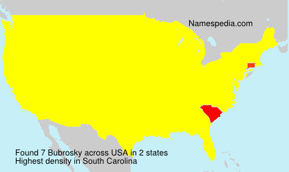 Surname Bubrosky in USA Surname Bubrosky in USA