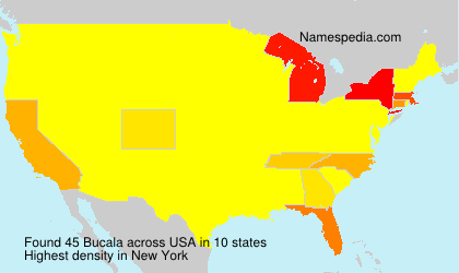 Surname Bucala in USA Surname Bucala in USA