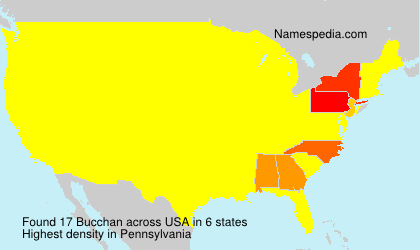 Surname Bucchan in USA Surname Bucchan in USA