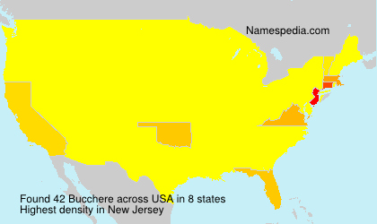 Surname Bucchere in USA Surname Bucchere in USA