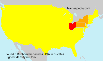 Surname Buchdrucker in USA Surname Buchdrucker in USA