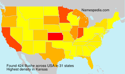Surname Buche in USA Surname Buche in USA