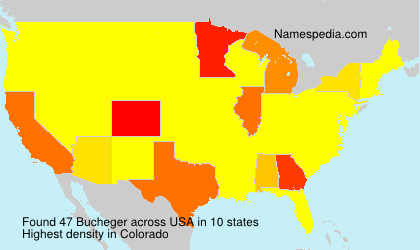 Surname Bucheger in USA Surname Bucheger in USA