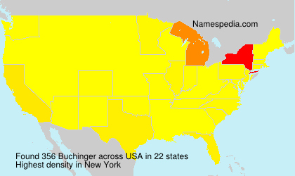 Surname Buchinger in USA Surname Buchinger in USA