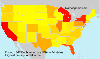 Surname Buchner in USA Surname Buchner in USA