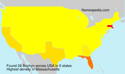 Surname Buchyn in USA Surname Buchyn in USA