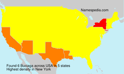 Surname Buciaga in USA Surname Buciaga in USA