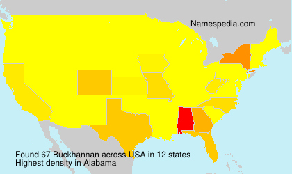 Surname Buckhannan in USA Surname Buckhannan in USA