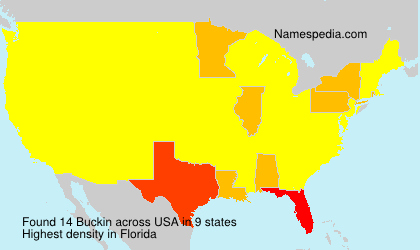 Surname Buckin in USA Surname Buckin in USA
