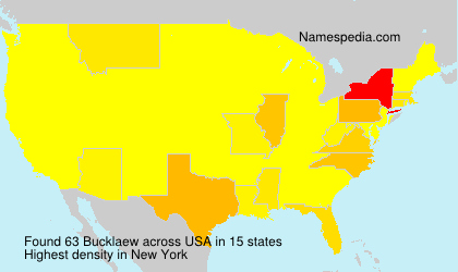Surname Bucklaew in USA Surname Bucklaew in USA