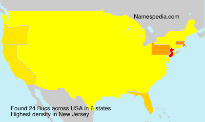 Surname Bucs in USA Surname Bucs in USA