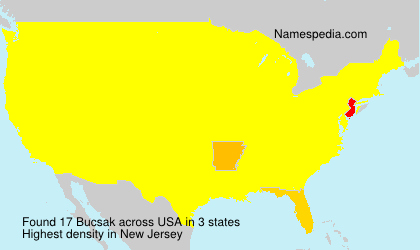Surname Bucsak in USA Surname Bucsak in USA
