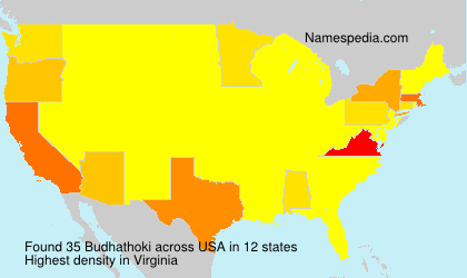 Surname Budhathoki in USA Surname Budhathoki in USA