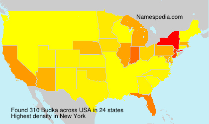 Surname Budka in USA Surname Budka in USA