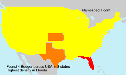 Surname Bueger in USA Surname Bueger in USA