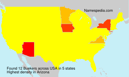 Surname Buekers in USA Surname Buekers in USA