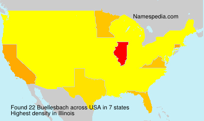 Surname Buellesbach in USA Surname Buellesbach in USA