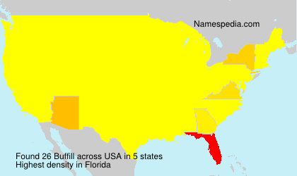 Surname Buffill in USA Surname Buffill in USA