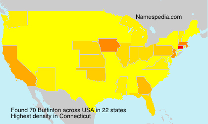 Surname Buffinton in USA Surname Buffinton in USA