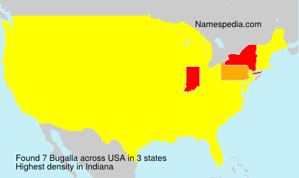 Surname Bugalla in USA Surname Bugalla in USA
