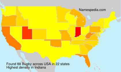 Surname Bugby in USA Surname Bugby in USA